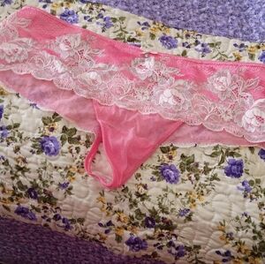 HTF Vintage Y2K Victoria Secret Panty Panties Cheekini String Thong Second Skin